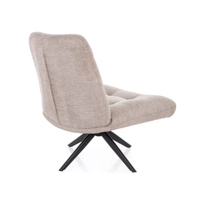 Въртящ се стол - светлобежов