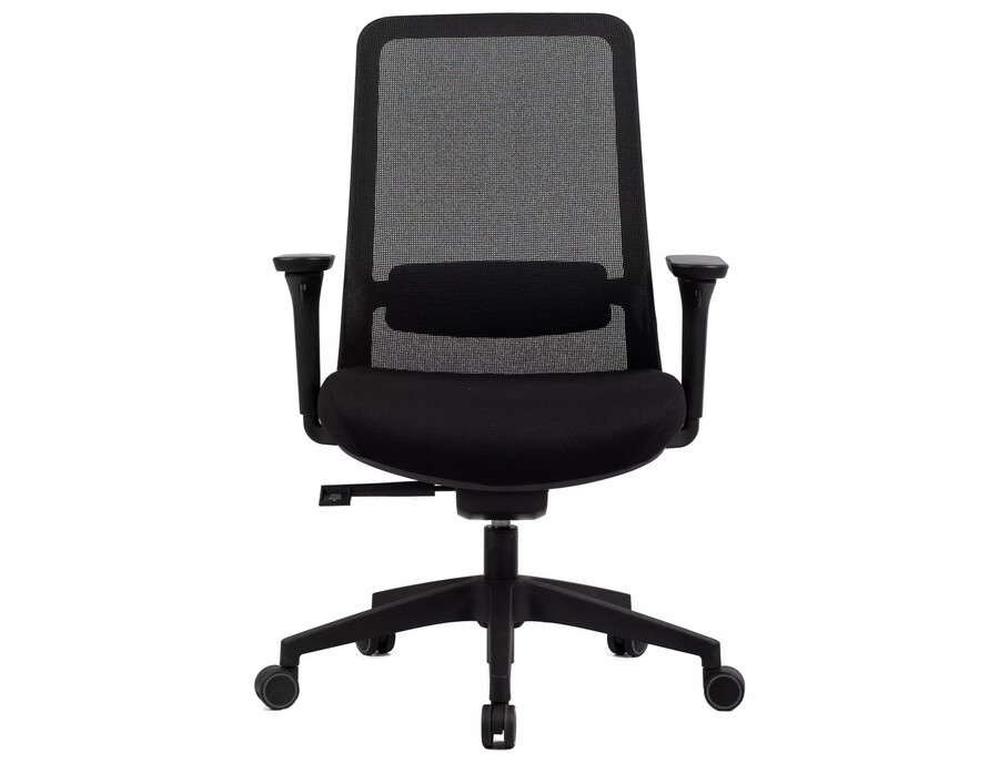 Въртящ се стол - черен