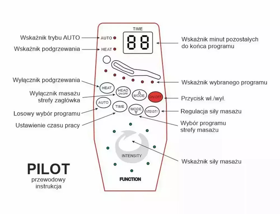 Кресло с функция за масаж – бежово