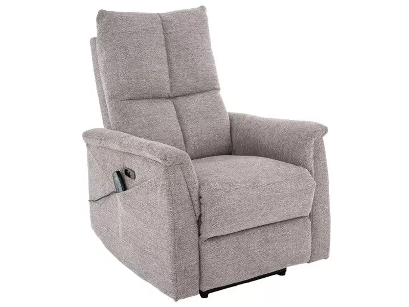 Кресло с функция за масаж - сив