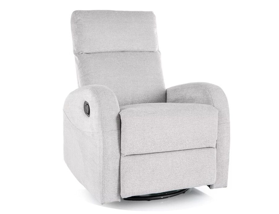 Фотьойл с разтегателен механизъм - светло бежов