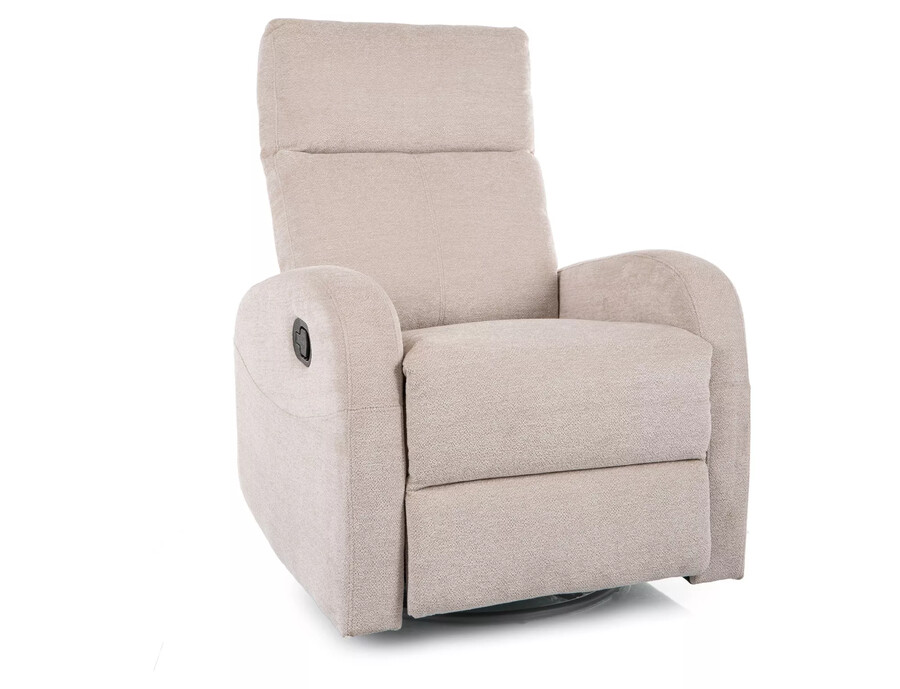 Кресло с разтегателен механизъм - бежов