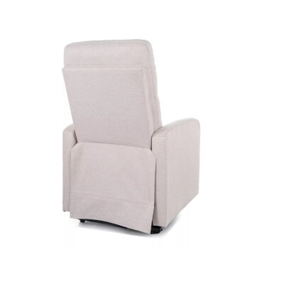 Кресло с разтегателен механизъм - светло бежово