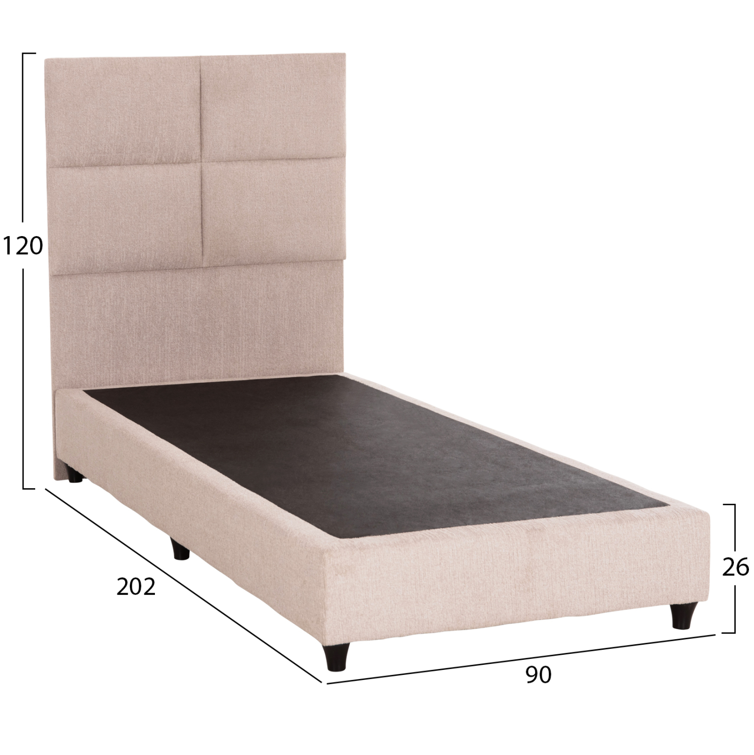 Легло Мило бежов цвят