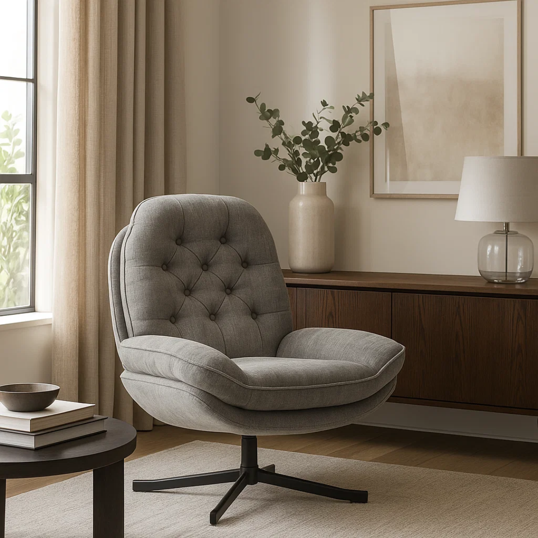 Кресло BRAGA – сиво