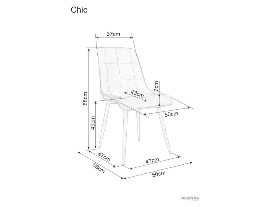 Кадифен стол – светло бежов