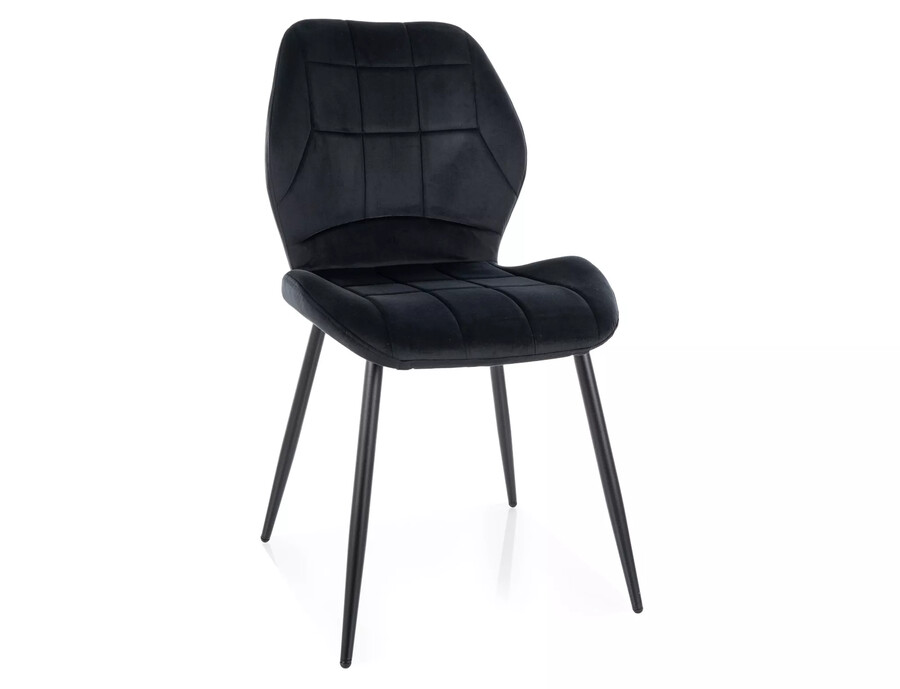 Кадифен стол - черен Кадифен стол – черен