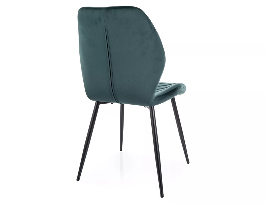 Кадифен стол – зелен