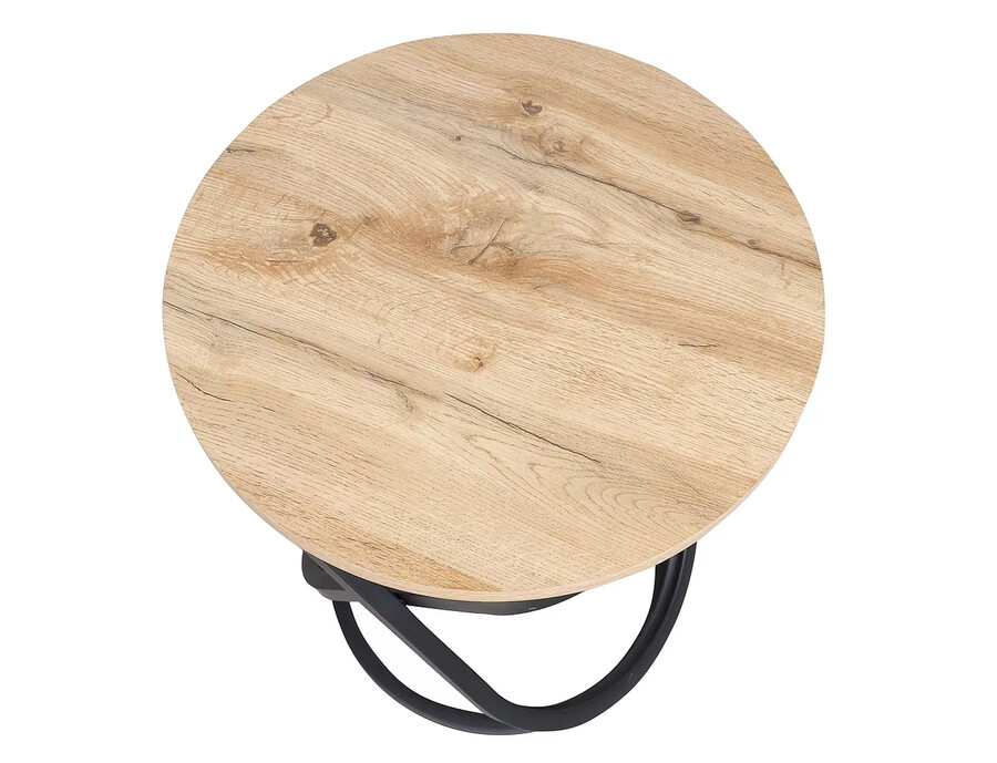 Кръгла маса – занаятчийски дъб/черен