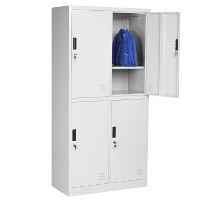 Метален шкаф Carmen CR-1251 J - сив