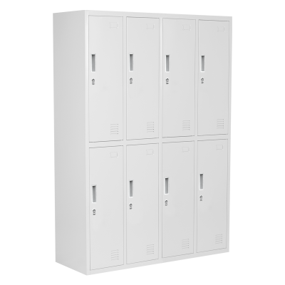 Метален шкаф Carmen CR-1276 J - сив