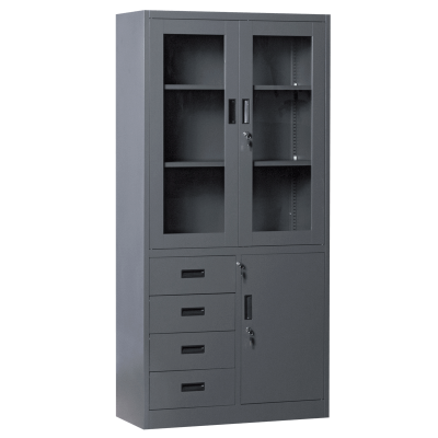 Метален шкаф Carmen CR-1278 E L SAND - графит