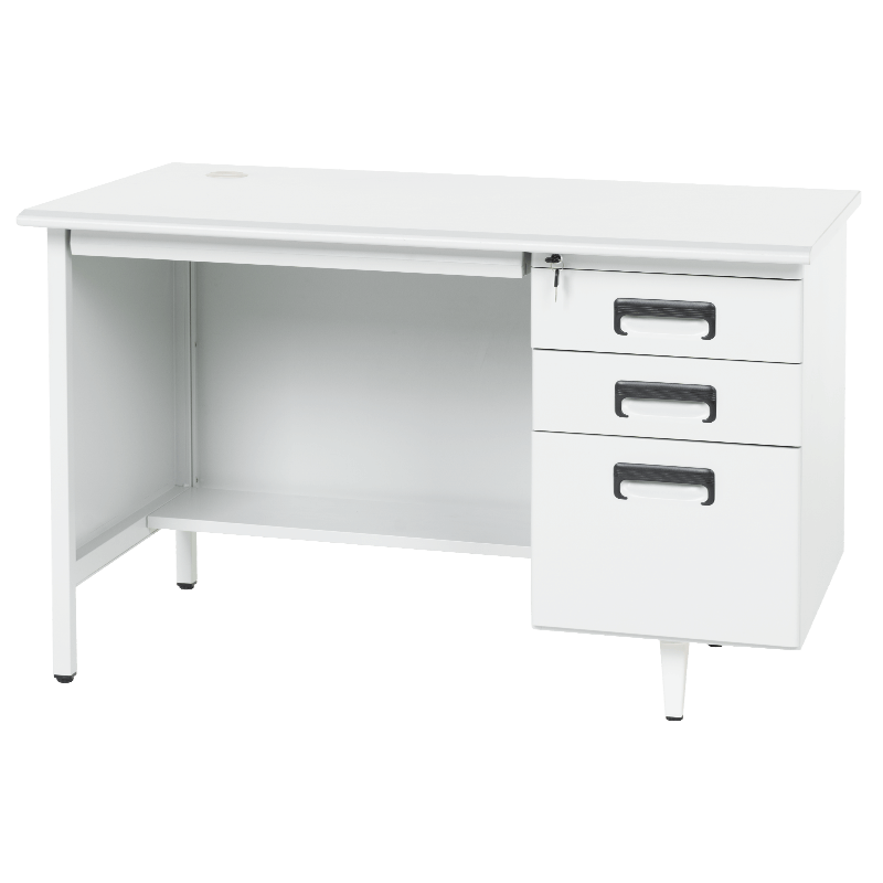 Метално бюро Carmen CR-1317 L – сиво