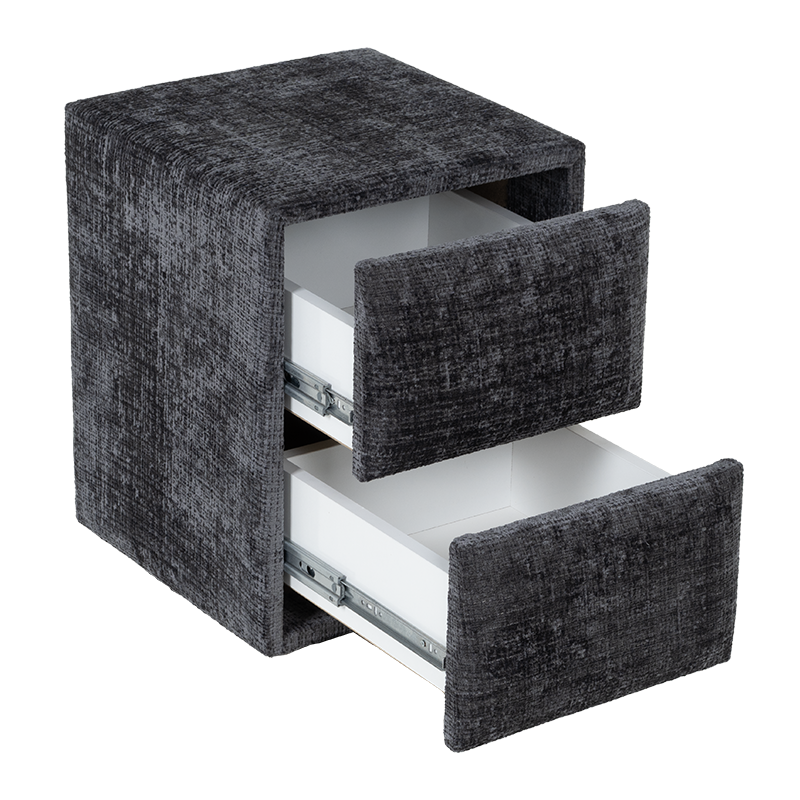 Нощно шкафче за спалня CANCUN – сив 18