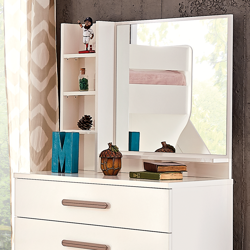 Огледало с етажерка за детски скрин JOYIN