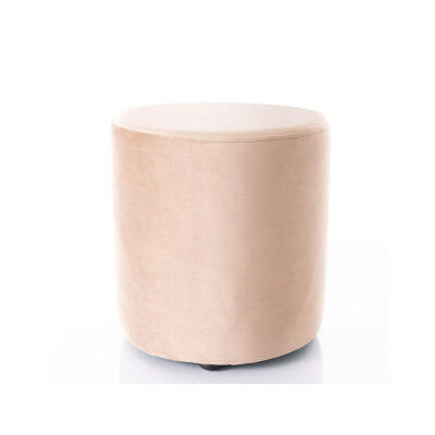 C кадифен пуф - бежово синьо 28