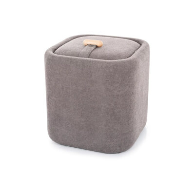 Пуф за съхранение - сив