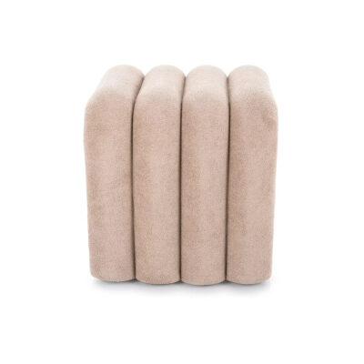 Пуф - тъмнобежов