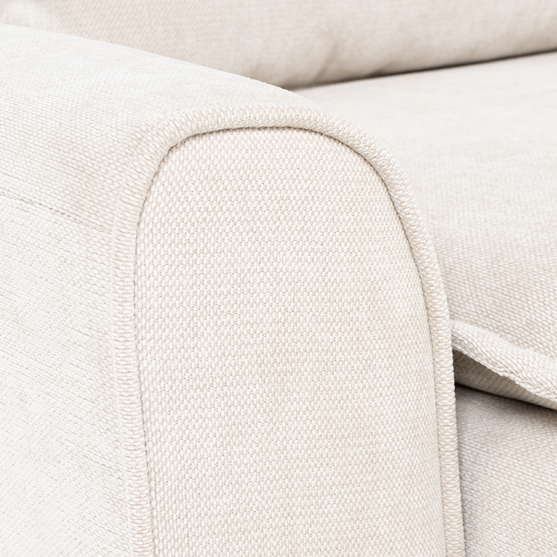 Разтегателен диван – тройка BALAMBA – шампанско Н23