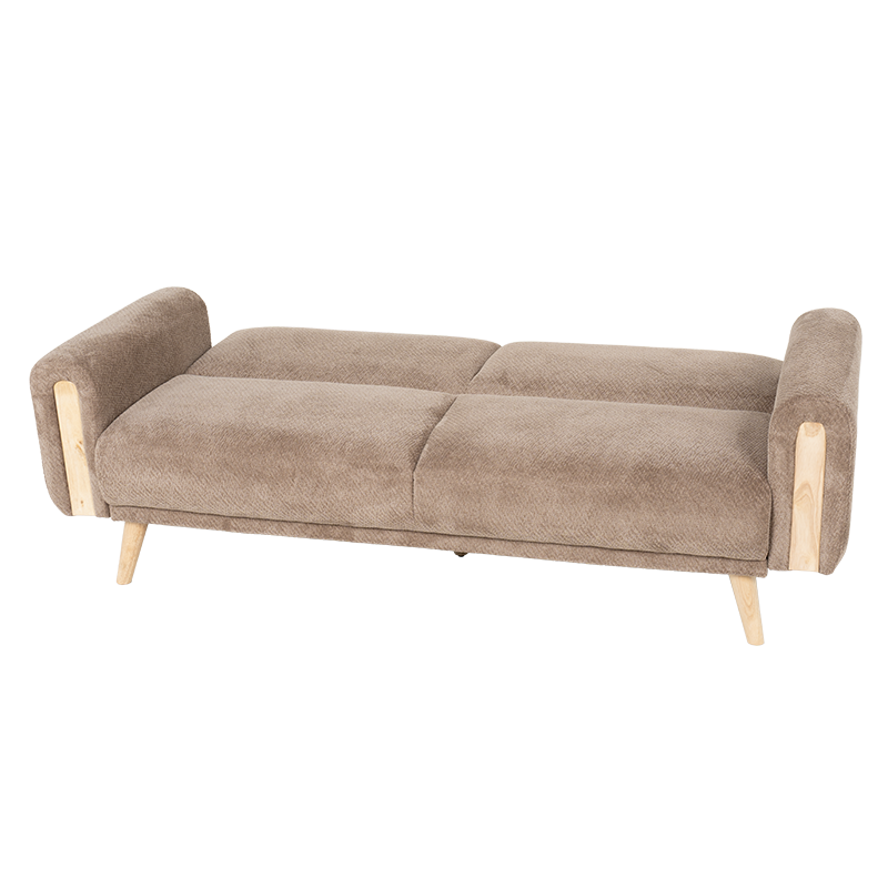 Разтегателен диван – тройка GOMA – кафяв E40