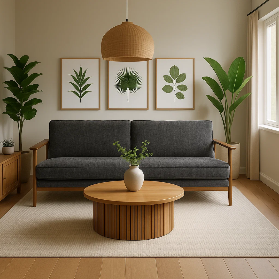 Разтегателен диван – тройка UVIRA – сив