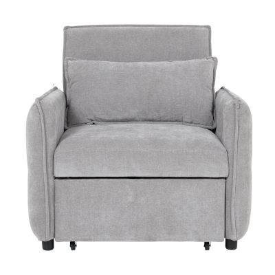 Разтегателен фотьойл AKETI - сив М11