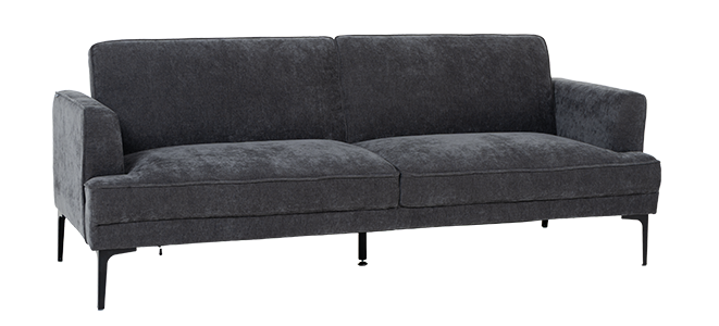 Разтегателен диван-тройка OPALA – тъмносив М18