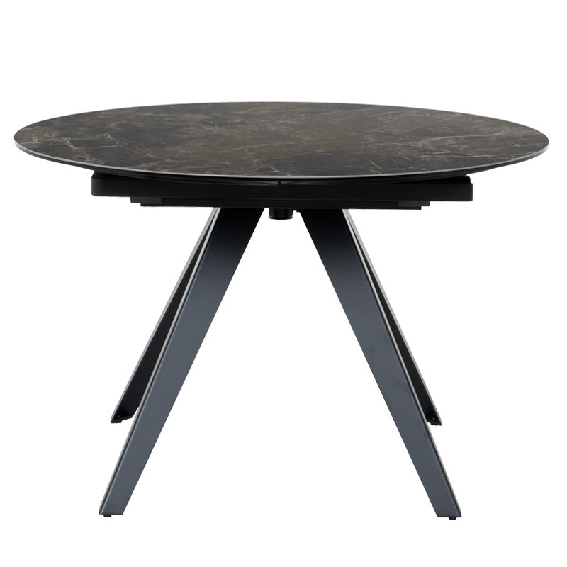 Разтегателна трапезна маса BOLKOW – кафява