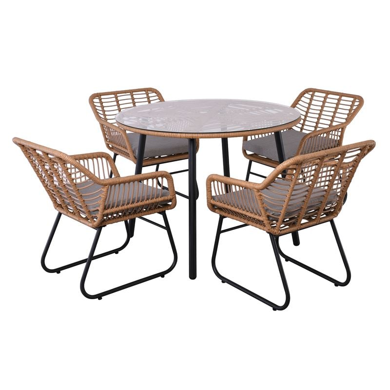 Настолна лампа – натурал