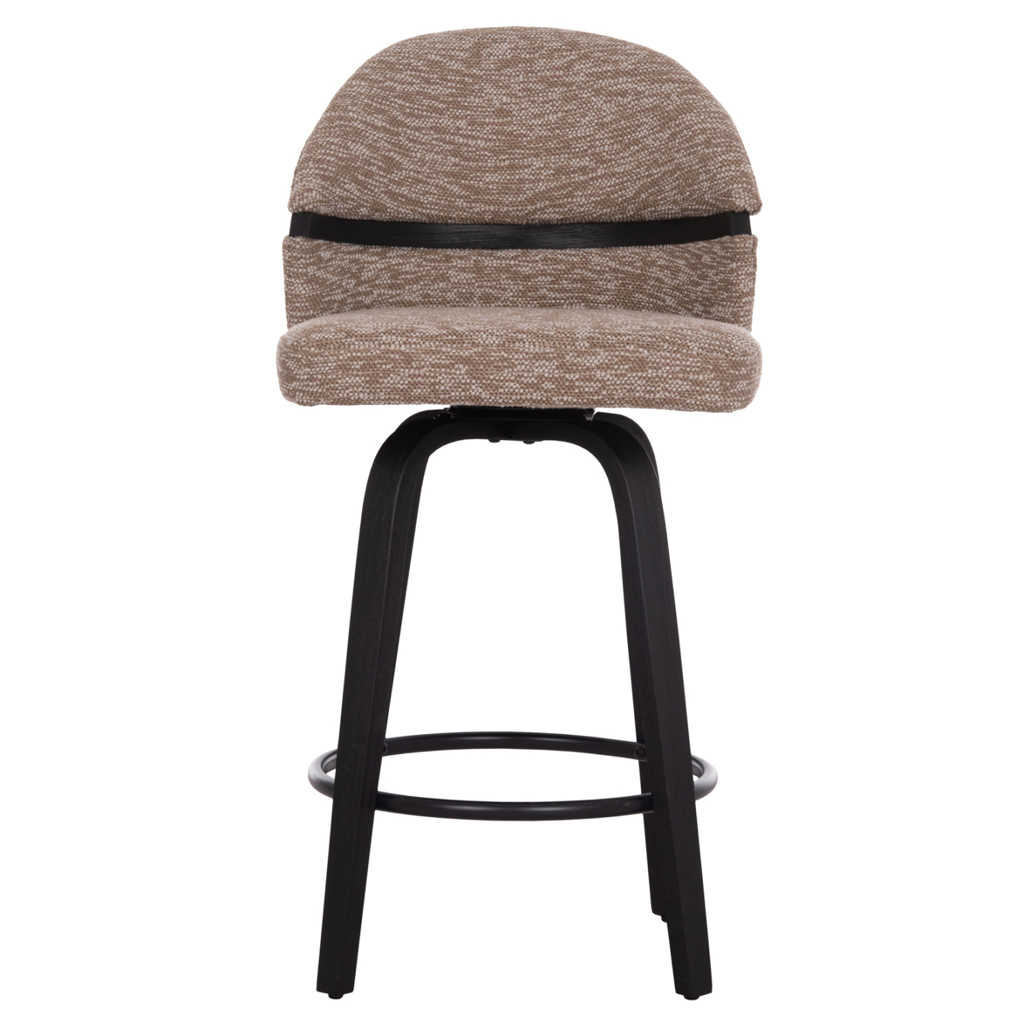 Нощно шкафче – цвят бял-натурал