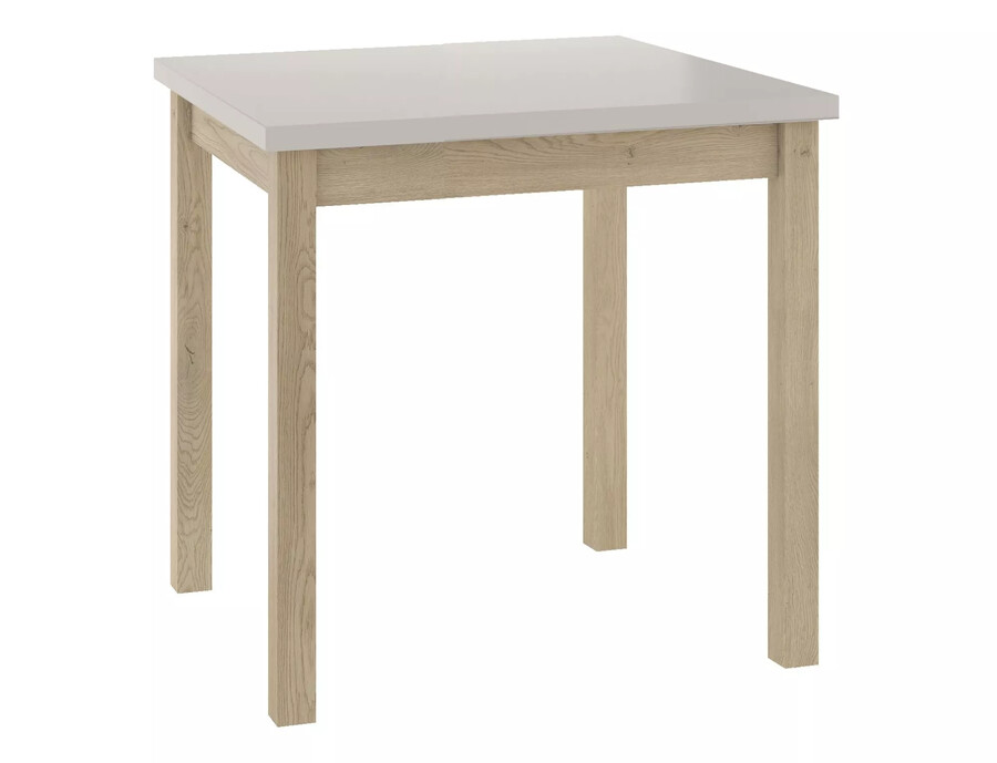 Квадратна маса 80x80см - кашмир/кремона дъб торро