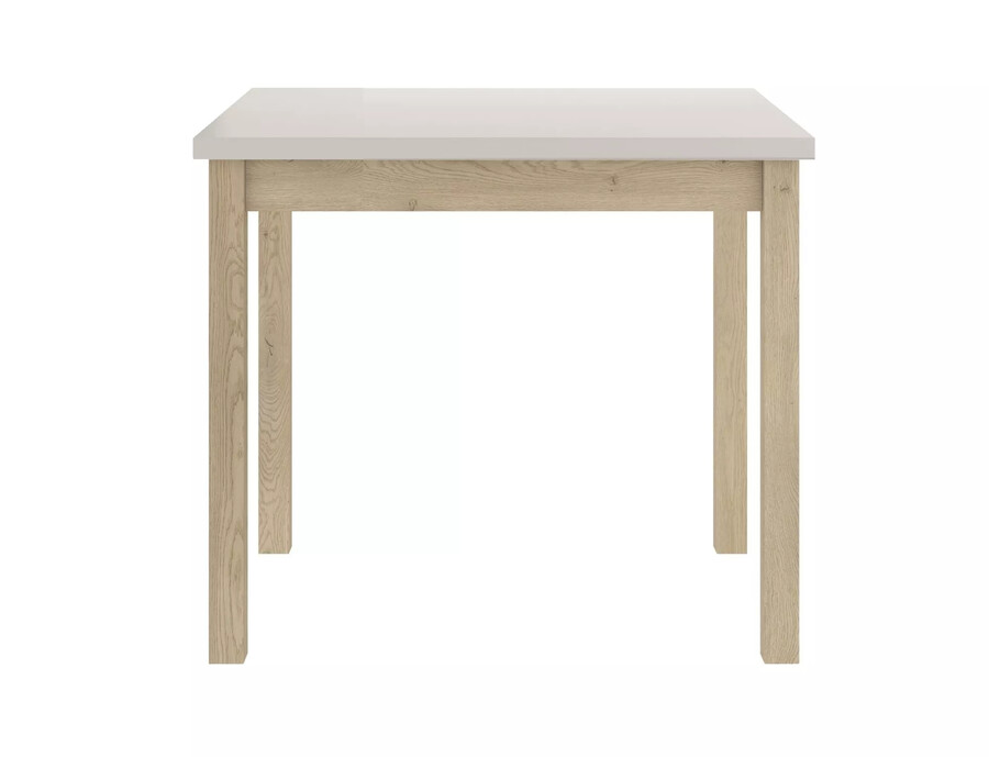 Квадратна маса 80×80см – кашмир/кремона дъб торро