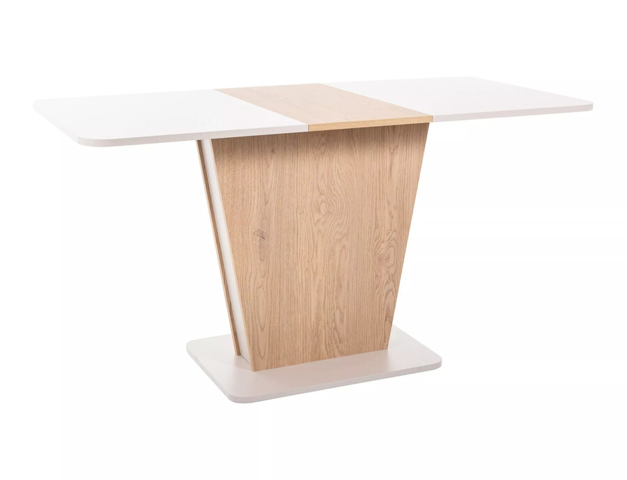 Разтегателна маса 110/145x68см - кремона дъб торо/кашмир