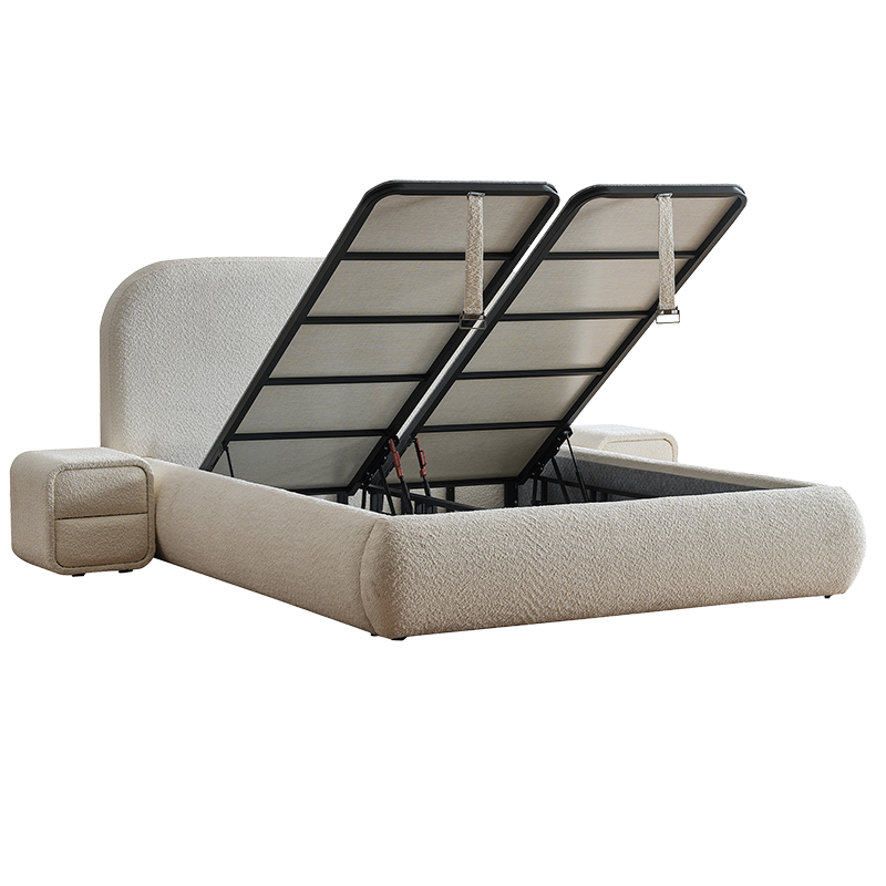 Тапицирана спалня с матрак FABER 180 х 200 – лате 06