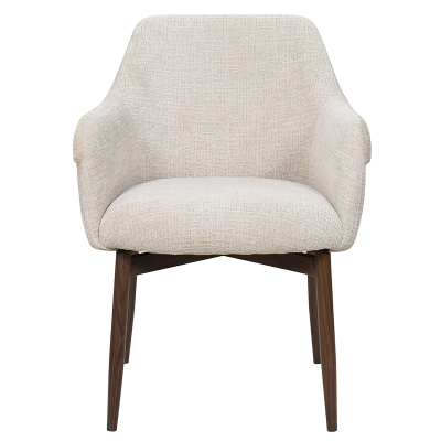 Трапезен стол BOLO - бежов 6 WAL