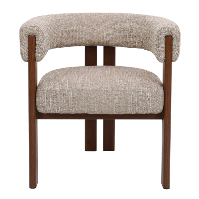 Трапезен стол DOMAR - кафяв 170 RS2