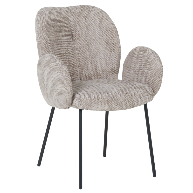 Трапезен стол OLIVER - бежов 68