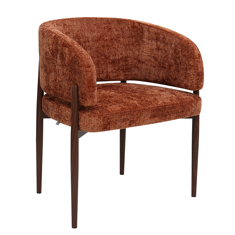 Трапезен стол RIMAR - оранжев 52 WAL