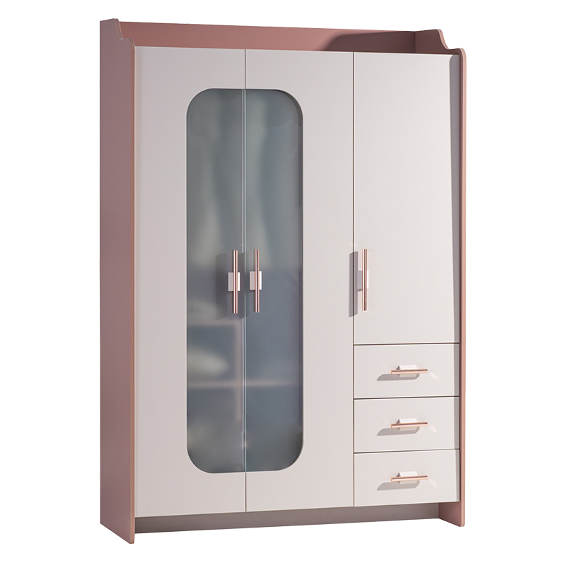 Трикрилен детски гардероб ESTELLA