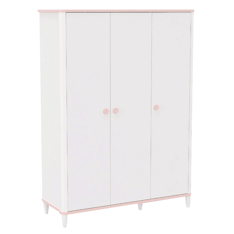 Трикрилен детски гардероб LIMA