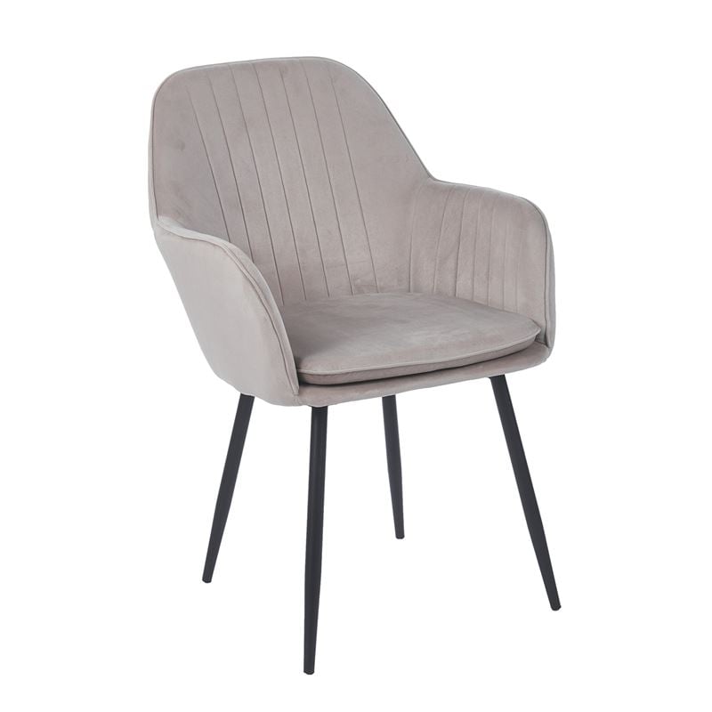 Бар стол букле – черен цвят