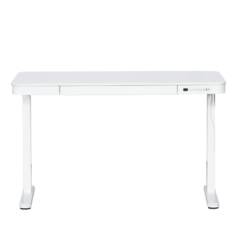 Ергономично регулируемо бюро Carmen CR-118 E – 140 см – бяло