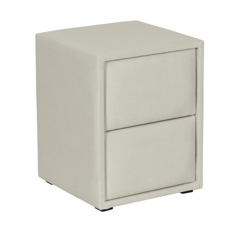 Нощно шкафче за спалня SIESTA - крем 01