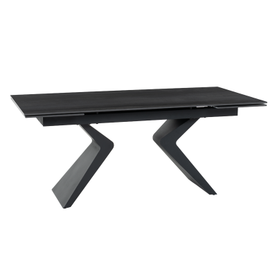 Разтегателна трапезна маса GUAMA - черна