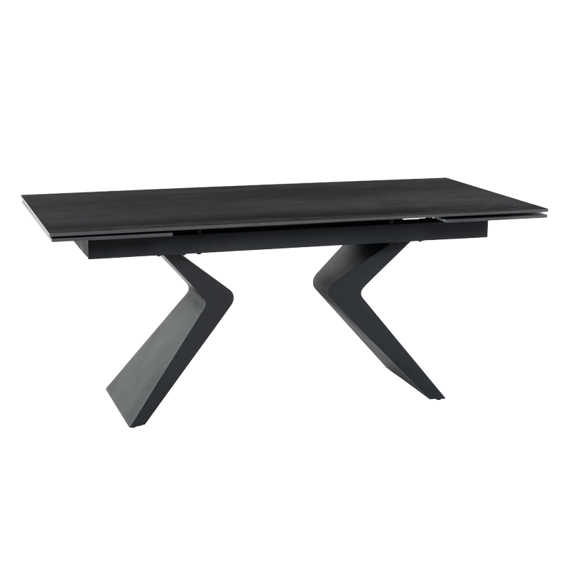 Разтегателна трапезна маса GUAMA - черна