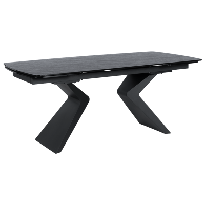 Разтегателна трапезна маса MARIPA - черна