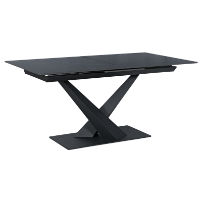 Разтегателна трапезна маса TINACO - черна
