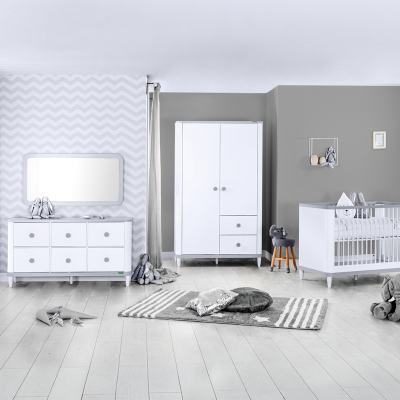 Скрин за дрехи с шест чекмеджета ADEN