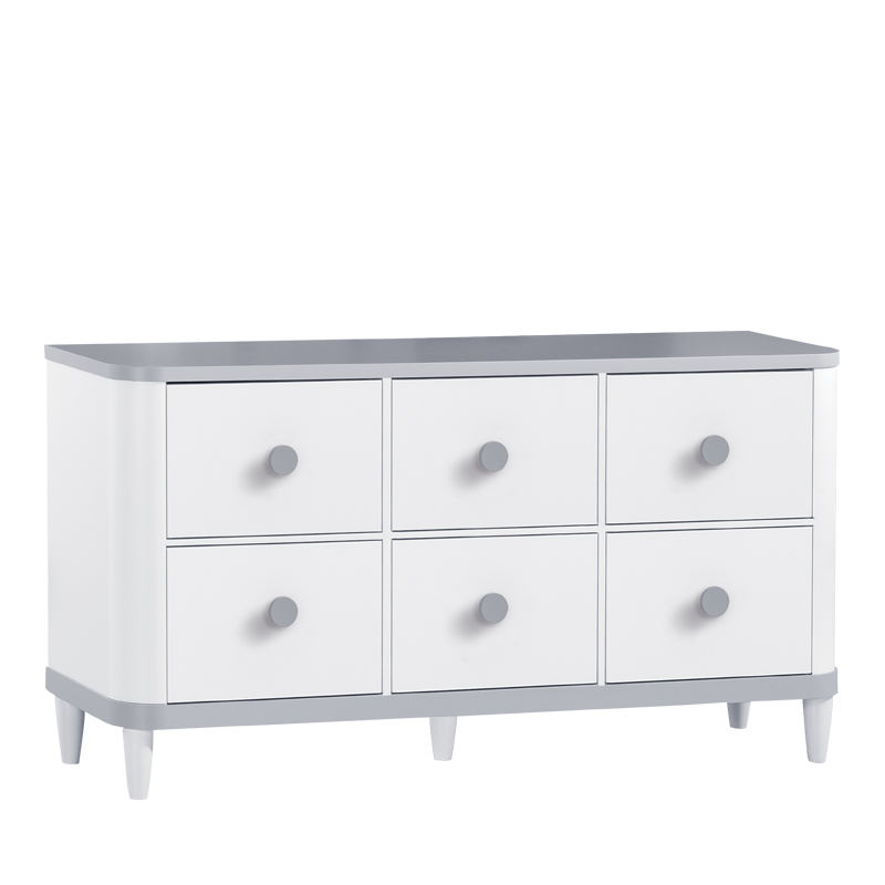 Скрин за дрехи с шест чекмеджета Скрин за дрехи с шест чекмеджета ADEN