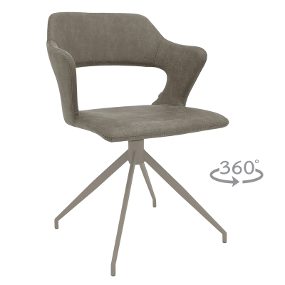 Трапезен стол RAPLA 1 - сив 108